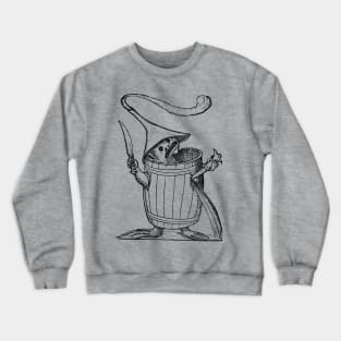 Grotesque #32 The Drolatic Dreams of Pantagruel (1565) Crewneck Sweatshirt